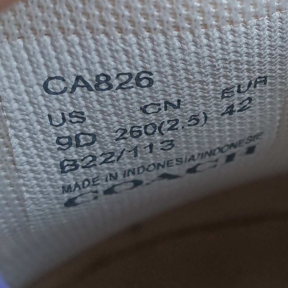 Coach Mens Slip On Skate Sneaker Loafer 9D - Picture 12 of 12